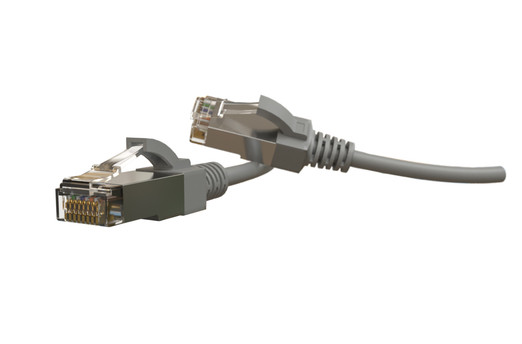 Hyperline PC-LPT-SFTP-RJ45-RJ45-C6-3M-LSZH-GY Патч-корд S/FTP, экранированный, категория 6 (100% Fluke Component Tested), 28AWG, LSZH, 3 м, серый